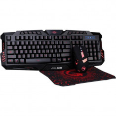 Kit tastatura si mouse Marvo Gaming Starter Kit 3-in-1 CM350 foto