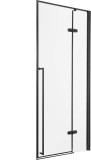 Ușă de duș Long DR 80 negru