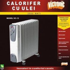 Calorifer electric cu 13 elementi Victronic White VC-13 foto