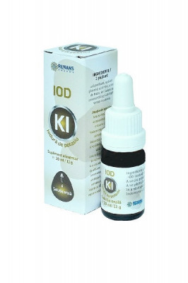 IODURA DE POTASIU SOLUTIE 10ML foto