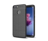 Cumpara ieftin Husa Silicon Huawei P Smart Black Litchi