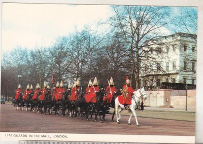 bnk cp Marea Britanie - Londra - Life Guards - necirculata foto