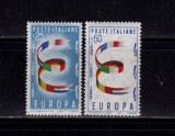 Cumpara ieftin Italia 1957 &quot;Europa CEPT&quot; ,serie Michel 992/993 ( 9 &euro; ) , MNH