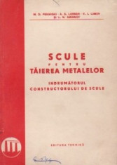 Scule pentru taierea metalelor - Indrumatorul constructorului de scule foto