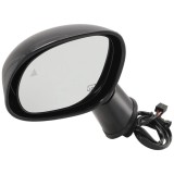 Oglinda usa exterioara Dodge Challenger, 09.20, montare stanga, reglaj electric; carcasa neagra, grunduit; cu incalzire; sticla plana; sticla crom;