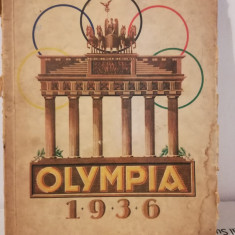 Carte Jocurile Olimpice din 1936 la care a participat Hitler cu poze