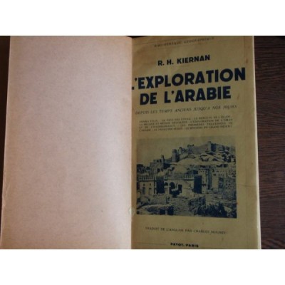 L&amp;#039;exploration de l&amp;#039;arabie, R.H. Kiernan foto
