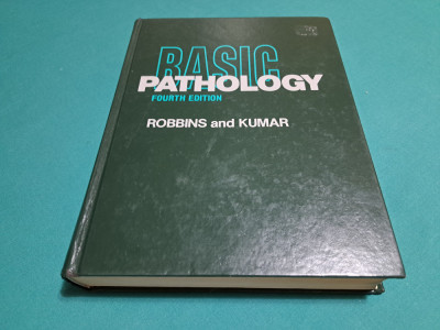 BASIC PATHOLOGY * FOURTH EDITION/ ROBBINS AND KUMAR / 1987 * foto