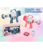 Jucarie Bazooka Electrica cu Baloane de Sapun pentru Copii, Plastic Netoxic, 4 Baterii AA (neincluse), Peste 3 Ani