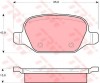 Set placute frana,frana disc ALFA ROMEO 156 (932) (1997 - 2005) TRW GDB1520