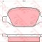 Set placute frana,frana disc ALFA ROMEO 156 (932) (1997 - 2005) TRW GDB1520