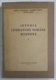 ISTORIA LITERATURII ROMANE MODERNE de SERBAN CIOCULESCU, VLADIMIR STREINU, TUDOR VIANU, VOL I 1944
