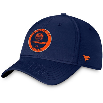 Edmonton Oilers șapcă de baseball Authentic Pro Training Flex navy - S/M foto