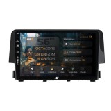 Cumpara ieftin Navigatie HUB64 Honda Civic X (2015-2021), 6GB RAM, Android, Octacore, Slot Sim 4G, DSP, GPS, Wi-FI, Carplay, Android Auto, USB, Bluetooth, Waze, Touc