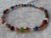 Colier Argint Sticla Murano Venetia, Elegant, Impecabil, Splendid, Vintage