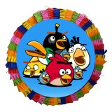Pinata pentru petreceri, 35 cm, multicolora, model Angry Birds