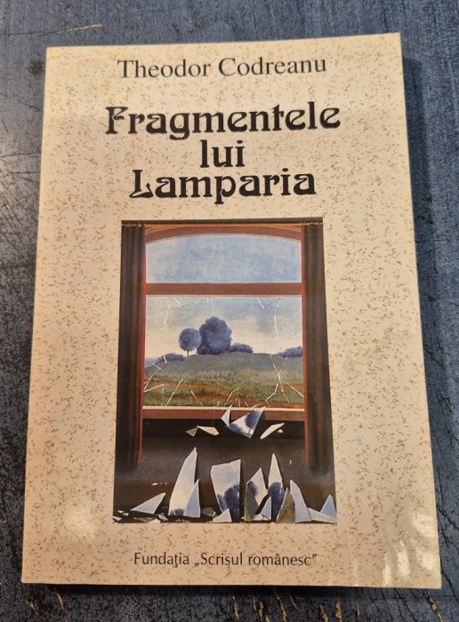 Fragmentele lui Lamparia Theodor Codreanu cu autograf
