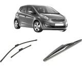Cumpara ieftin Set 3 stergatoare KIA VENGA (YN) 2010-2019, pentru parbriz si luneta, Bosch Twin-Aerotwin