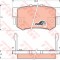 Set placute frana,frana disc HONDA ACCORD VII (CM) (2002 - 2008) TRW GDB3154