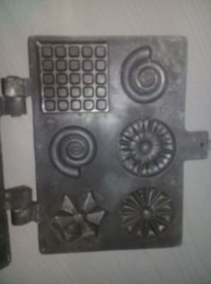 forma veche cu 6 matrite de prajituri,forma prajituri cu 6 modele vecheNEFOLOSIT foto