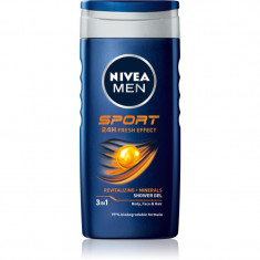 Nivea Men Sport gel de duș cu minerale pentru bărbați 250 ml