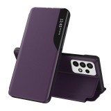 Husa Samsung Galaxy A13 4G Eco Leather View flip tip carte, mov