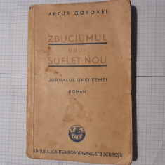 ARTUR GOROVEI-ZBUCIUMUL UNEI SUFLET NOU-1938