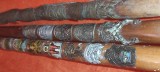 vand pt. decor panoplie 3 bastoane bavareze din lemn cu insigne aplicate