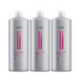 Pachet pentru parul vopsit, Londa Professional, Color Radiance Shampoo, 1000ml x 3 buc.