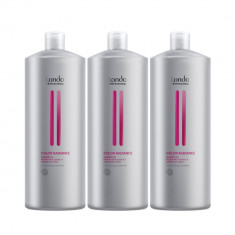 Pachet pentru parul vopsit, Londa Professional, Color Radiance Shampoo, 1000ml x 3 buc.