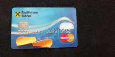 B12 78 - Card bancar foarte vechi - piesa de colectie