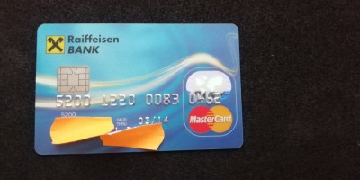 B12 78 - Card bancar foarte vechi - piesa de colectie foto