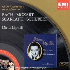 Lipatti Dinu BachMozartScarlattiSchubert Great Recording Of The Century (cd) foto