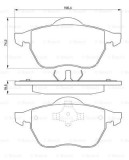 BOSCH 0 986 424 481 set placute frana,frana disc