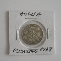 M3 C50 - Moneda foarte veche - Anglia - one shilling - 1948