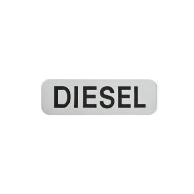 Ornament metalic auto Diesel 7x2 cm Cod: J-20 Automotive TrustedCars foto