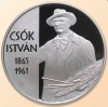 Ungaria 10 000 Forint 2015 Cs&oacute;k Istv&aacute;n Argint PP, Europa