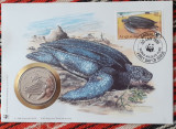 Anguilla 1995-Plic special,1986 Aniversare 30 ani WWF