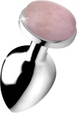 Dildo metalic Quartz M Rose