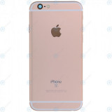 Capac baterie (cu logo) rose gold pentru iPhone 6s