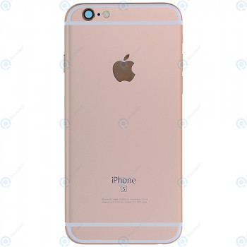 Capac baterie (cu logo) rose gold pentru iPhone 6s foto