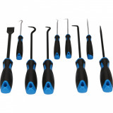 Cumpara ieftin Set Unelte cu Carlig si Razuitor Brilliant Tools, 9 buc