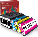 Cartuș de cerneală compatibil Ter Kingdom pentru HP 950 951 950XL 951XL Funcționează cu HP OfficeJet pro 8600 8100 8610 8620 8630 8640 8660 8615 8625C