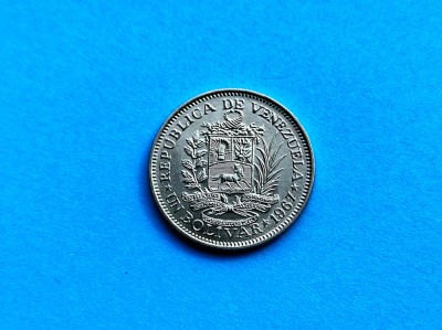 1 Bolivar 1967 Venezuela-AUNC++U foto