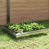 Cumpara ieftin Garduri pentru melci 8 pcs Argintiu Otel Galvanizat