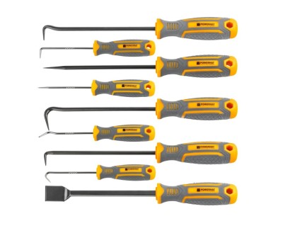 Set surubelnite pentru extras garnituri PM-ZHDO-9T, 9 bucati, Powermat PM1403 foto