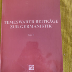 Temeswarer beitrage zur germanistik-band 5-Roxana Nubert