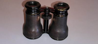 binoclu vintage antic O.D. MEDER LEIPZIG PT. COLECTIE PANOPLIE - foto