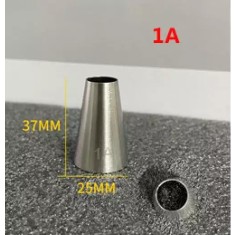 Dui inox model 1A, 37x25 mm