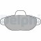 DELPHI LP2013 set placute frana,frana disc